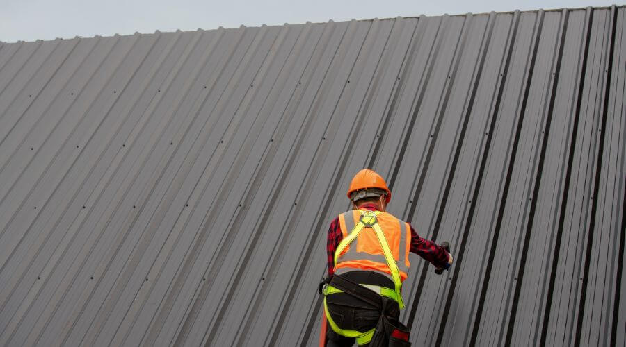 Professional metal roof installation services in Maple Plain, MN